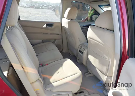 2014 Nissan Pathfinder Sv из США, поврежденный, VIN 5N1AR2MN2EC639588